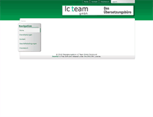Tablet Screenshot of lc-team.de